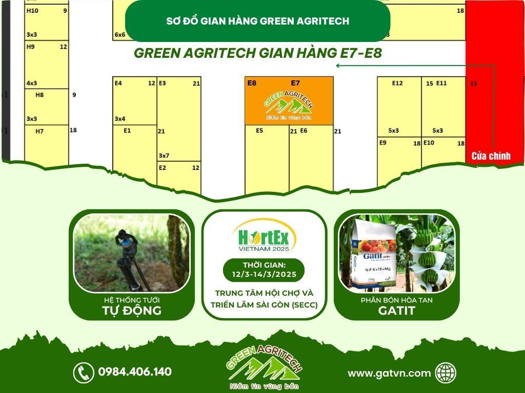 Green Agritech sẵn sàng cho Hortex VietNam 2025 - Bước tiến mới cho nông nghiệp bền vững