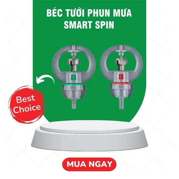 Béc tưới phun mưa Smart Spin