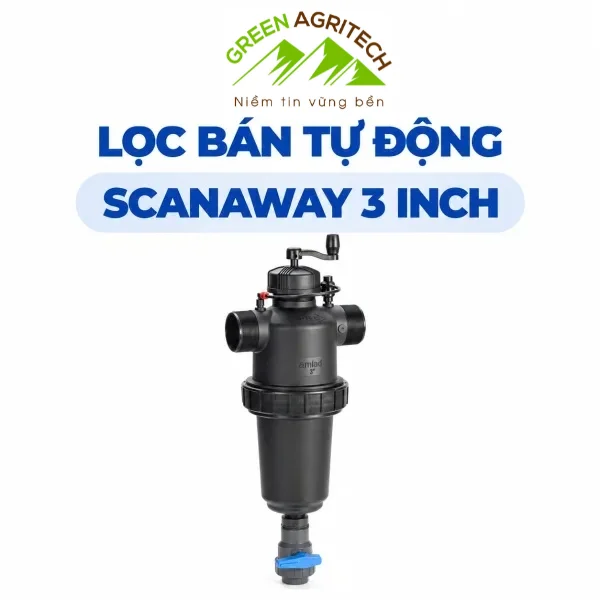 Bộ lọc màng bán tự động 3''T, Scanaway, 130 Micron
