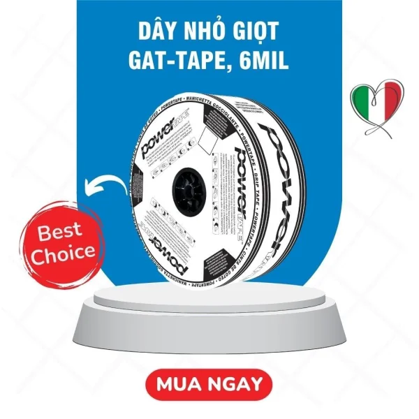 Dây nhỏ giọt GAT-TAPE, 6mil