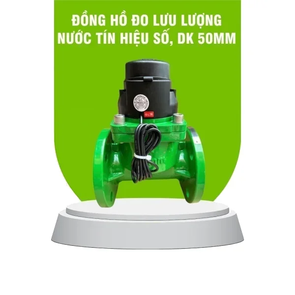 Đồng hồ đo lưu lượng nước tín hiệu số, DK 50MM