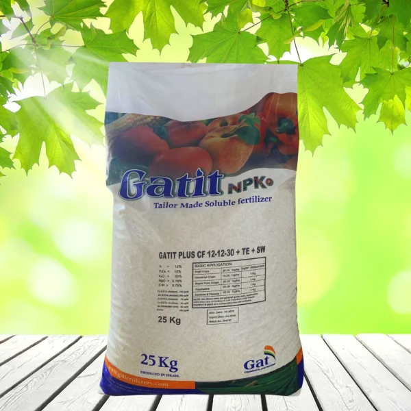 Phân bón dạng hạt Gatit Plus CF 12-12-30 +TE +SW