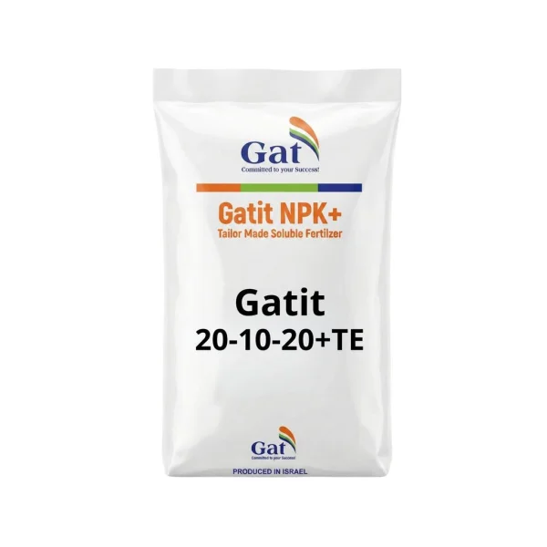 Phân bón hòa tan dòng cân đối GATIT NPK 20-10-20 + TE (Gatit CF)