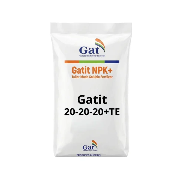 Phân bón hòa tan dòng cân đối GATIT NPK 20-20-20 + TE (Gatit CF)