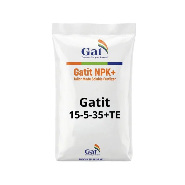 Phân bón hòa tan dòng Kali cao GATIT NPK 15-5-35 + TE (Gatit T)
