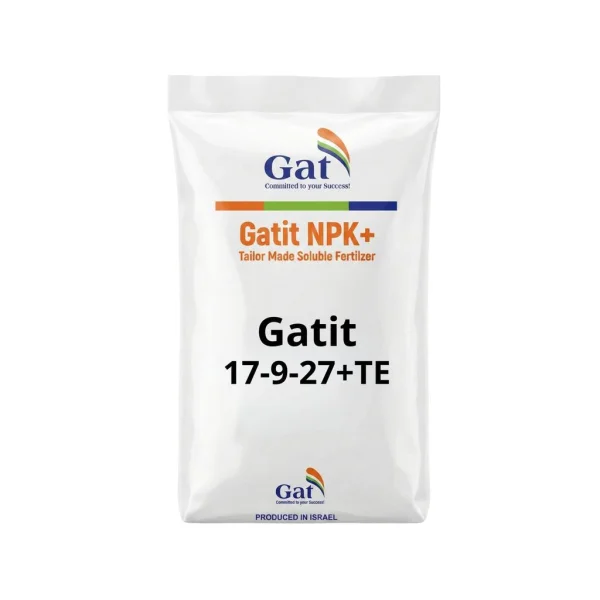 Phân bón hòa tan dòng Kali cao GATIT NPK 17-9-27 + TE (Gatit T)