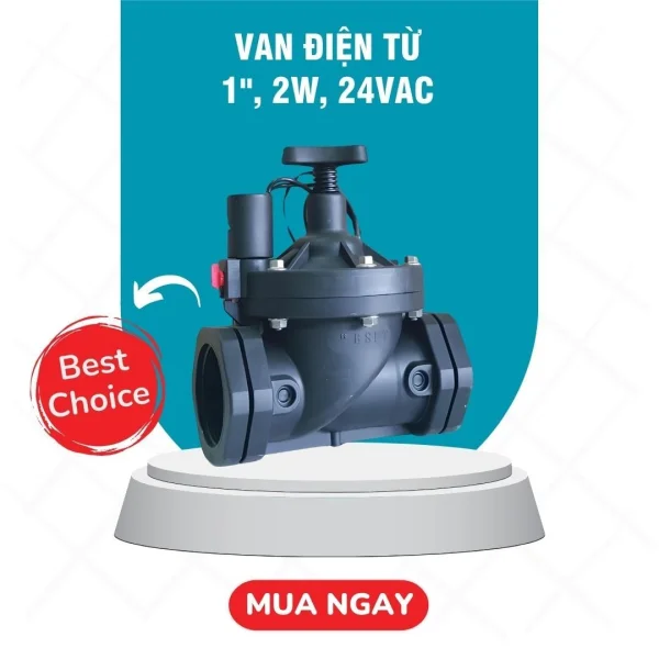 Van điện từ 1'', 2w, 24vac