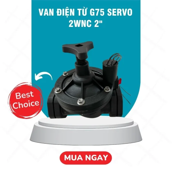 Van điện từ G75 Servo, 2WNC 2