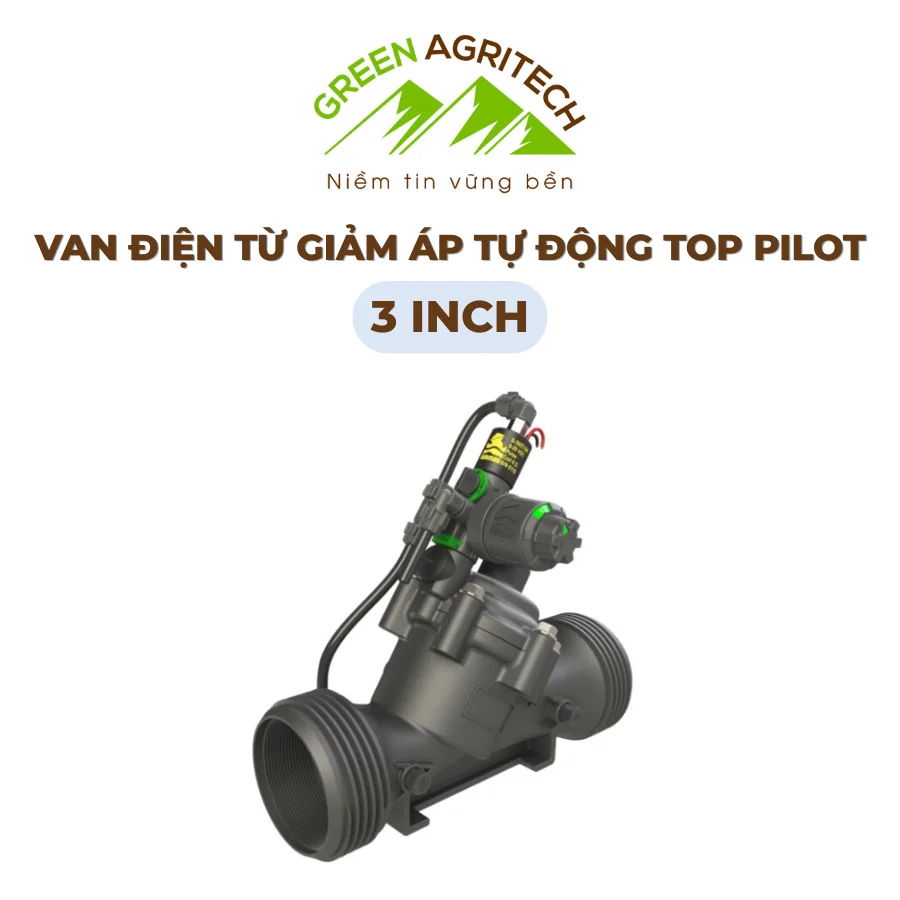 Solenoid Valve + Top Pilot Pressure Regulator