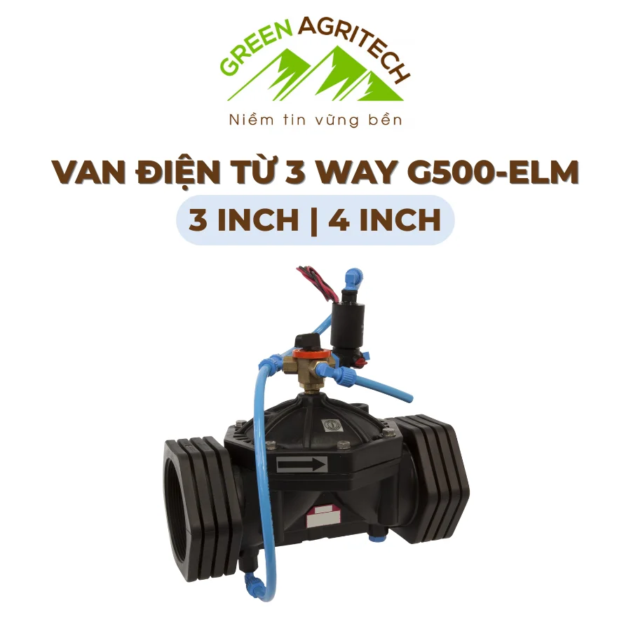 3-Way Hydraulic Solenoid Valve G500-ELM