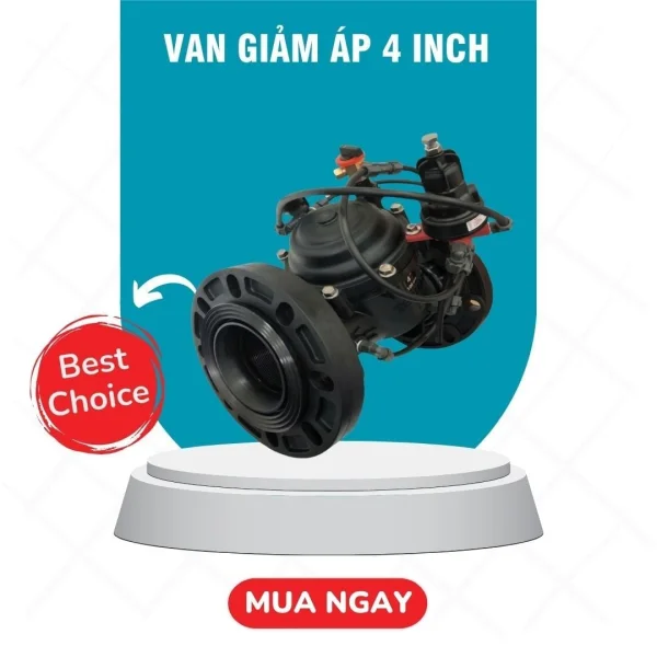 Van giảm áp 4 inch